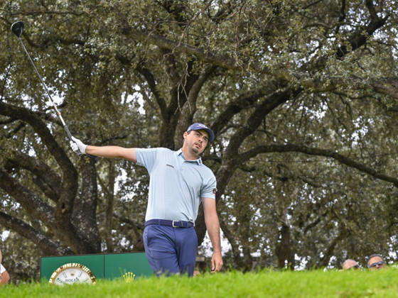October 11, 2026, Madrid, Madrid, Spain: JACOB SKOV OLESEN of Denmark hits the ball off the tee during the Open de EspaoÂ±a presented by Madrid at Club de Campo Villa de Madrid on October 11, 2026 in Madrid, Spain. Madrid Spain - ZUMAc312 20261011_zsp_c312_041 Copyright: xOscarxManuelxSanchezx