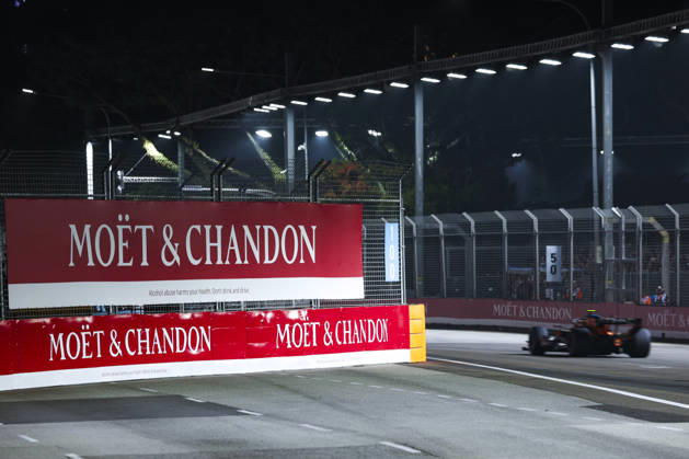 F1 - SINGAPORE GRAND PRIX 2026 MoÃ«t & Chandon branding illustration during the 2026 Formula 1 Singapore Grand Prix, 17th round of the 2026 Formula One World Championship, WM, Weltmeisterschaft from October 9 to 11, 2026 on the Marina Bay Street Circuit, in Singapore, Singapore - SingaporeSingapore  Copyright: xDPPIx
