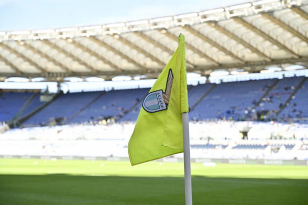 SOCCER - Serie A - SS Lazio vs. AC Monza Photo by IPA ABACAPRESS.COM89547798 - The Lazio crest on a corner flag during the 2026–2027 Serie A match between Lazio and Monza at the Olimpico Stadium on October 11, 2026, in Rome, Lazio. During the SS Lazio vs. AC Monza Italian Serie A soccer match in Rome, Italy, on October 11, 2026 Rome Italy Copyright: xIPAxSport ABACAx
