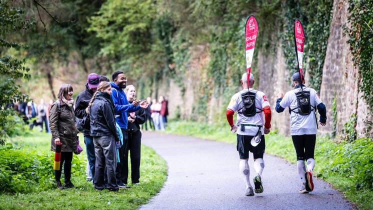 Marathon am Baldeneysee in Essen ** NUR FÜR REDAKTIONELLE ZWECKE ** EDITORIAL USE ONLY **<p>Rund 1200 Läufer begeben sich am Sonntagmorgen, 11.10.2026, beim Marathon am Baldeneysee auf eine doppelte Runde um den See. Deutschland NRW Essen Copyright: MartinxMöller