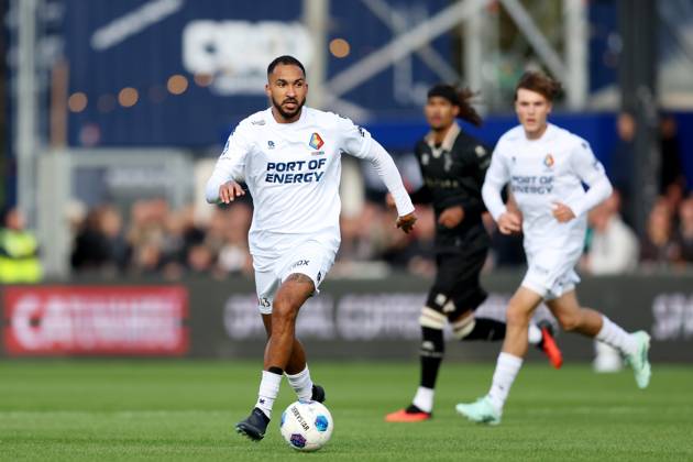 VELSEN - Marvin Peersman of Telstar during the Dutch Eredivisie match between Telstar and ADO Den Haag at the BUKO Stadium on October 11, 2026 in Velsen, the Netherlands. SONNY LENSEN ANP Eredivisie 2026 27 xVIxANPxSportx xxANPxIVx 572125637 originalFilename: 572125637.jpg