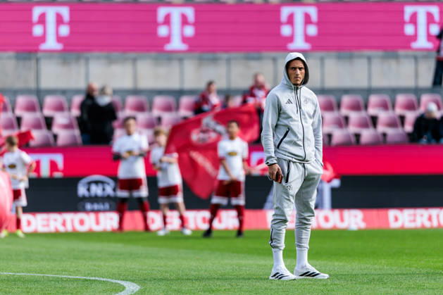 KOELN, GERMANY - OCTOBER 11: Said El Mala (1. FC Koeln, 10) during pitch check before the Bundesliga match between 1. FC Koeln vs. Borussia Moenchengladbach at Rheinenergie-Stadion on matchday 5 of the 1. Bundesliga on October 11, 2026 in Koeln, Germany. DFL REGULATIONS PROHIBIT ANY USE OF PHOTOGRAPHS AS IMAGE SEQUENCES AND OR QUASI-VIDEO. North Rhine Westphalia Germany Copyright: xSteffiexWunderlx