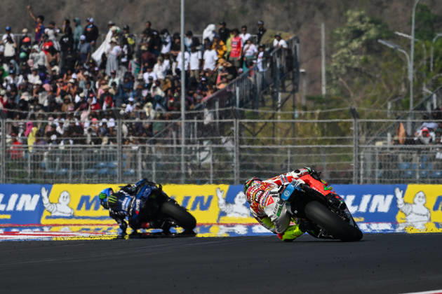 MOTO - MOTO GP - GRAND PRIX OF INDONESIA 2026 21 MORBIDELLI Franco (ita), Pertamina Enduro VR46 Racing Team, Ducati Desmosedici GP25, action during the 2026 MotoGP Pertamina Grand Prix of Indonesia on the Mandalika circuit from October 9 to 11, at West Nusa Tenggara, Indonesia - West Nusa TenggaraIndonesia  Copyright: xGIGIxSOLDANOx