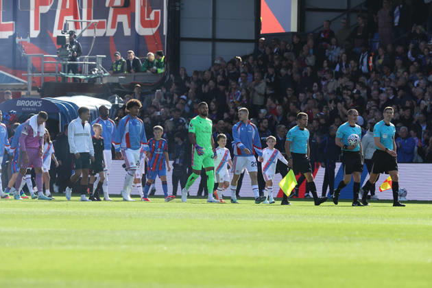 11th October 2026; Selhurst Park, London, England; Premier League Football, Crystal Palace versus Nottingham Forest; Players arriving for the start of the match KatiexChan