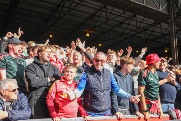 11th October 2026; Selhurst Park, London, England; Premier League Football, Crystal Palace versus Nottingham Forest; Happy Nottingham Forest fans KatiexChan