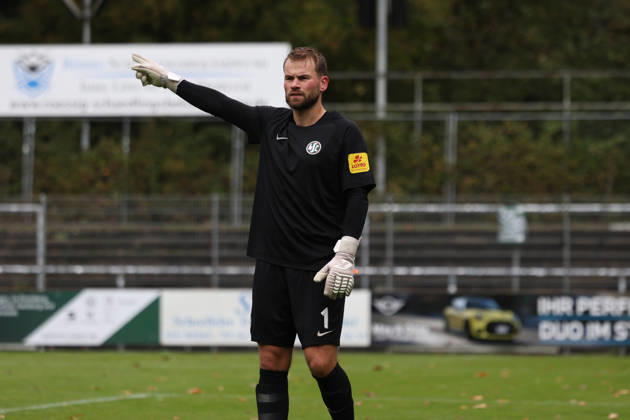 Fußball I Herren I Saison 2026 2027 I Regionalliga Nord I 13.Spieltag I FC St.Pauli II - HSC Hannover I 11.10.2026 Bastian Fielsch (1, HSC Hannover) Norderstedt Edmund Plambeck Stadion Schleswig-Holstein Deutschland Copyright: xLobeca RalfxHomburgx