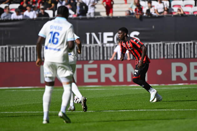 FOOTBALL : OGC Nice VS RC Strasbourg Alsace - Ligue 1 McDonald s - 11 10 2026 Djibril Coulibaly (OGCN) - Ligue 1 McDonald™s match between OGC Nice and Racing Club de Strasbourg Alsace on October 11, 2026 at the Allianz Riviera Stadium in Nice. NiceFrance Copyright: xWilliamxCannarellax