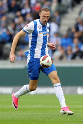 11.10.2026, xtgx, Fussball 2.Bundesliga, Hertha BSC Berlin - SpVgg Greuther Fuerth v.l. Gustaf Nilsson (Hertha BSC Berlin) Freisteller (DFL DFB REGULATIONS PROHIBIT ANY USE OF PHOTOGRAPHS as IMAGE SEQUENCES and or QUASI-VIDEO) Berlin