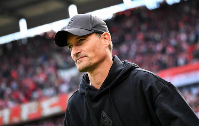 Cologne, Germany, 1. Bundesliga, Matchday 5, Rhein-Energie-Stadium Cologne, 1. FC Köln vs Bor. Mönchengladbach; Headcoach Alexander Blessin (BMG).