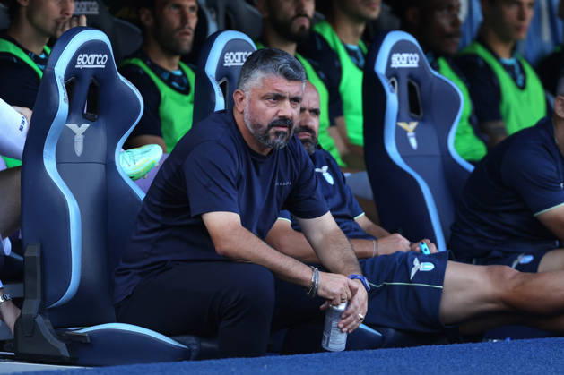 SOCCER - Serie A - SS Lazio vs. AC Monza Photo by IPA ABACAPRESS.COM89550076 - Rome, Italy — October 11, 2026: Gennaro Gattuso, coach of Lazio, seen in action during the 2026–2027 Italian Serie A—Enilive Championship soccer match between SS Lazio and AC Monza at the Olympic Stadium in Rome. Rome Italy Copyright: xIPAxSport ABACAx
