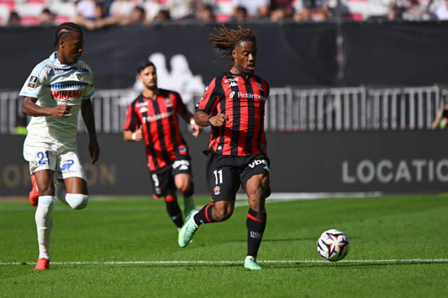 FOOTBALL : OGC Nice VS RC Strasbourg Alsace - Ligue 1 McDonald s - 11 10 2026 Elye Wahi (OGCN) - Ligue 1 McDonald™s match between OGC Nice and Racing Club de Strasbourg Alsace on October 11, 2026 at the Allianz Riviera Stadium in Nice. NiceFrance Copyright: xWilliamxCannarellax