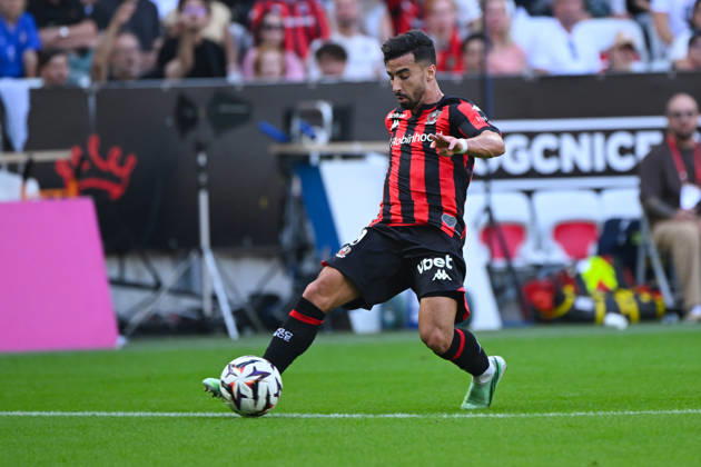 FOOTBALL : OGC Nice VS RC Strasbourg Alsace - Ligue 1 McDonald s - 11 10 2026 Mohamed Amoura (OGCN) - Ligue 1 McDonald™s match between OGC Nice and Racing Club de Strasbourg Alsace on October 11, 2026 at the Allianz Riviera Stadium in Nice. NiceFrance Copyright: xWilliamxCannarellax