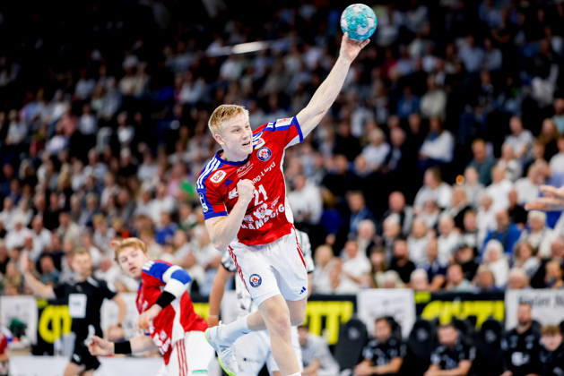 Kiel, 11. Oktober 2026 - Handball, 1. Bundesliga 2026 27, THW Kiel - Handball Club Hamburg: Frederik Bo Andersen (HC Hamburg, 21)