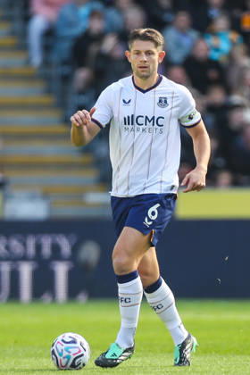 Hull City v Everton, Premier League James Tarkowski Of Everton during the Hull City v Everton Premier League match at the MKM Stadium, Hull, England on 11 October 2026 Credit: Lee Keuneke Every Second Media Editorial use only. All images are copyright Every Second Media Limited. No images may be reproduced without prior permission. All rights reserved. Premier League and Football League images are subject to licensing agreements with Football DataCo Limited. see https: www.football-dataco.com Copyright: xIMAGO EveryxSecondxMediax ESM-2204-0025 LeexKeunekex xEveryxSecondxMediax
