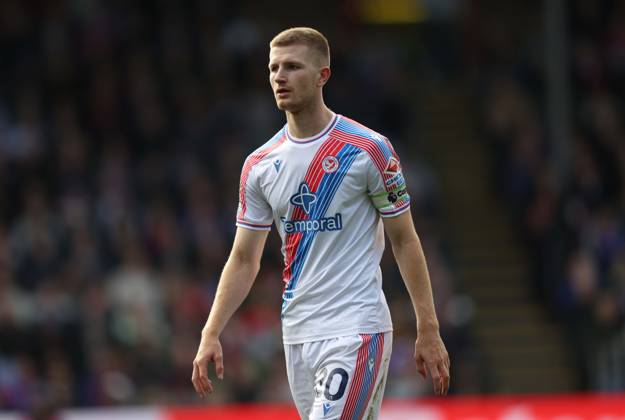 Premier League - Crystal Palace v Nottingham Forest LONDON, ENGLAND, OCTOBER 11: Adam Wharton of Crystal Palace during The Premier League match between Crystal Palace v Nottingham Forest at Selhurst Park Stadium, London, England, on October 11. (Photo by Daniel Weir) London Selhurst Park Stadium England Copyright: xDanielxWeir SportsxPressxPhotox Sportspressphoto_SPR252411