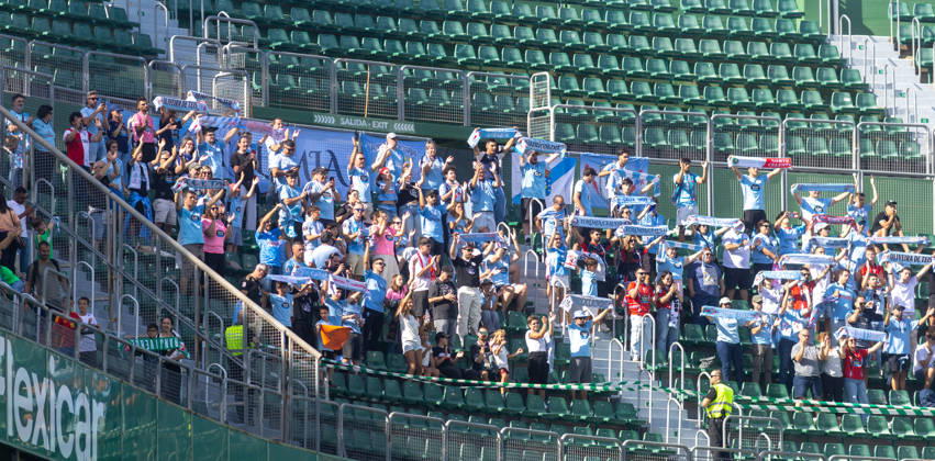 ESP: LaLiga EA Sports Elche CF v Celta Vigo fans of celta during LaLiga EA Sports match between Elche CF v Celta Vigo played at Martinez Valero Stadium, Elche on October 11 2026 in Spain Spain Soccer Copyright: xAgenciaxLOFx