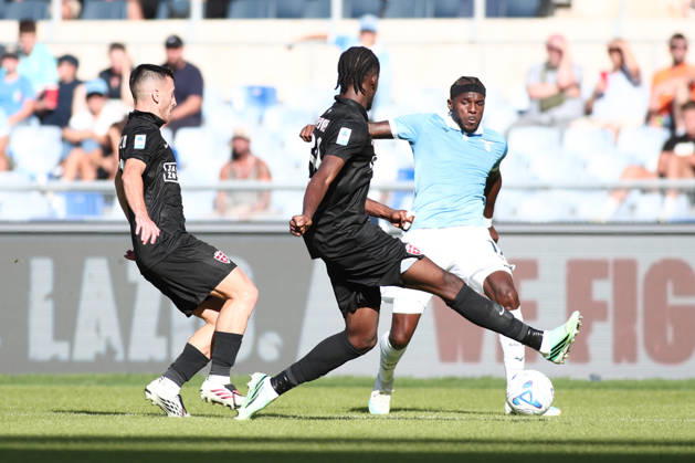 IPA89551965 - Nuno Tavares of Societa Sportiva Lazio is in action during the 2026–2027 Serie A match between S.S. Lazio and A.C. Monza at the Stadio Olimpico in Rome, Italy. Copyright: xMatteoxCassoni IPAxSportx xx IPA89551965