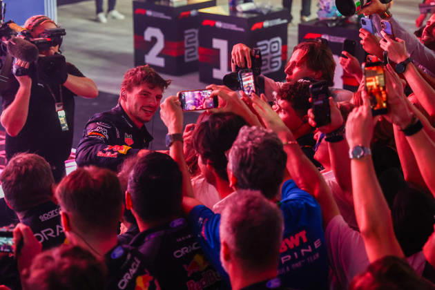 Max Verstappen wins 2026 Formula 1 Singapore Grand Prix SINGAPORE - OCT 11: Red Bull Racing driver Max Verstappen celebrates on the podium after winning the Formula 1 Singapore Grand Prix at the Marina Bay Street Circuit in Singapore on October 11, 2026. Daniel Ceng Anadolu Singapore Singapore. Editorial use only. Please get in touch for any other usage.  Copyright: x2026xAnadoluxDanielxCengx