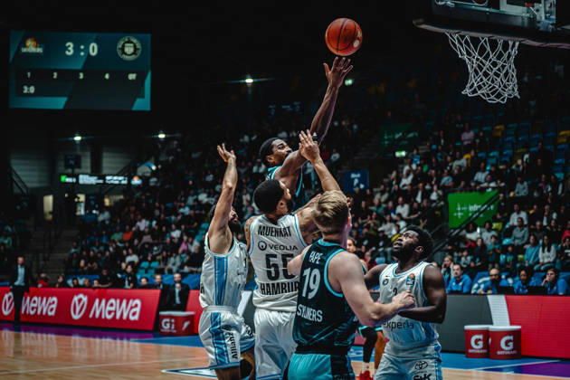 11.10.2026, xhfmx, Basketball easyCredit BBL Bundesliga, Frankfurt Skyliners - Veolia Towers Hamburg William Christmas (Skyliners Frankfurt) Frankfurt am Main