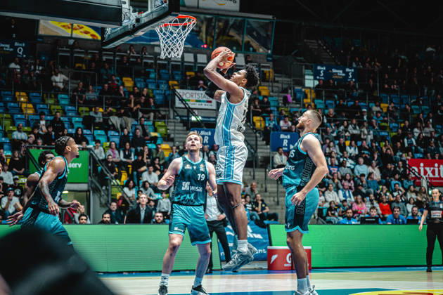 11.10.2026, xhfmx, Basketball easyCredit BBL Bundesliga, Frankfurt Skyliners - Veolia Towers Hamburg Nicolas Pavrette (Veolia Towers Hamburg) Frankfurt am Main