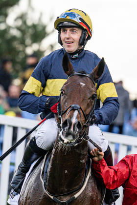 The 136th Grand Pardubice Steeplechase (6,900m), in Pardubice, Czech Republic, on October 11, 2026. Winner Keith Michael Donoghue on Final Orders. (CTKxPhoto DavidxTanecek) CTKPhotoP2026101105045 CTKPhotoP2026101105045