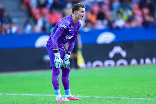 GC Zürich gegen BSC Young Boys Brack Super League 11. Oktober 2026 Marvin Keller (1, BSC Young Boys) im Spiel der Brack Super League zwischen dem Grasshopper Club Zürich (GCZ) und dem BSC Young Boys (YB) am 11. Oktober 2026 im Stadion Letzigrund in Zürich, Schweiz. Zürich Stadion Letzigrund Zürich Schweiz