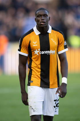 Hull City v Everton Premier League Nobel Mendy of Hull City following the Premier League match between Hull City and Everton at the MKM Stadium, Hull. 11 10 2026 UK Newspapers OUT Copyright: xMattxWilkinsonx FIL-24041-0147