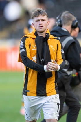 Hull City v Everton Premier League Joe Gelhardt of Hull City following the Premier League match between Hull City and Everton at the MKM Stadium, Hull. 11 10 2026 UK Newspapers OUT Copyright: xMattxWilkinsonx FIL-24041-0153