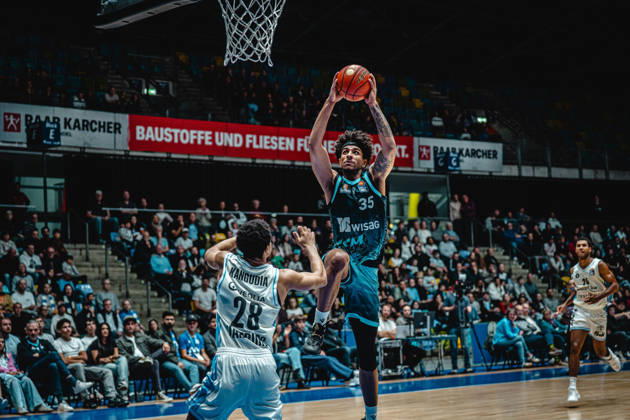11.10.2026, xhfmx, Basketball easyCredit BBL Bundesliga, Frankfurt Skyliners - Veolia Towers Hamburg Roman Bedime (Skyliners Frankfurt) Frankfurt am Main