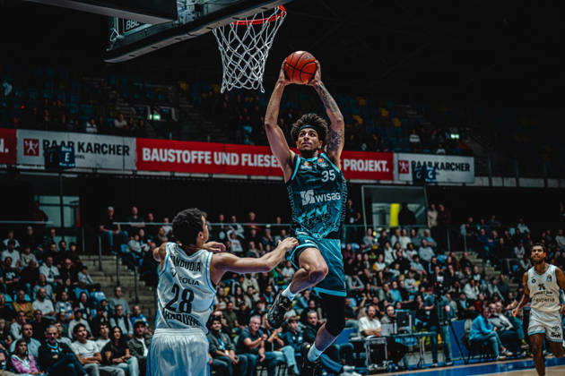11.10.2026, xhfmx, Basketball easyCredit BBL Bundesliga, Frankfurt Skyliners - Veolia Towers Hamburg Roman Bedime (Skyliners Frankfurt) Frankfurt am Main