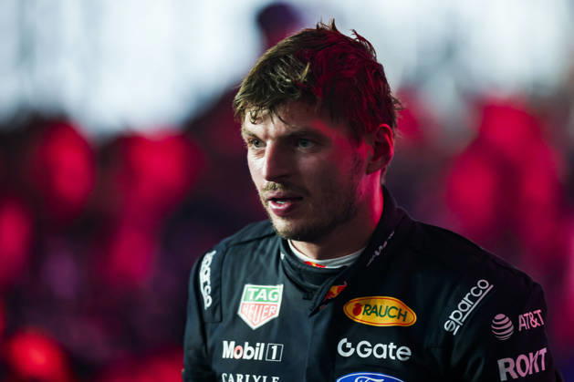 F1 - SINGAPORE GRAND PRIX 2026 VERSTAPPEN Max (nld), Red Bull Racing Ford RB22, portrait, Parc ferme during the 2026 Formula 1 Singapore Grand Prix, 17th round of the 2026 Formula One World Championship, WM, Weltmeisterschaft from October 9 to 11, 2026 on the Marina Bay Street Circuit, in Singapore, Singapore - SingaporeSingapore  Copyright: xDPPIx