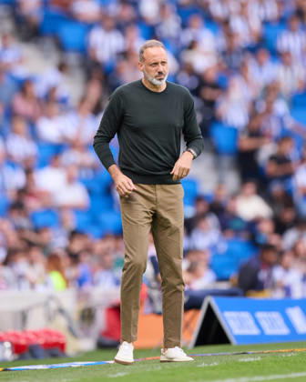 October 11, 2026, San Sebastian, Guipuzcoa, Spain: Pellegrino Matarazzo head coach of Real Sociedad looks on during the LaLiga EA Sports match between Real Sociedad and RC Deportivo de A Coruna at Anoeta on October 11, 2026, in San Sebastian, Spain. Real Sociedad V RC Deportivo De La Coruna - La Liga EA Sports - ZUMAa181 20261011_zaa_a181_133 Copyright: xRicardoxLarreinax