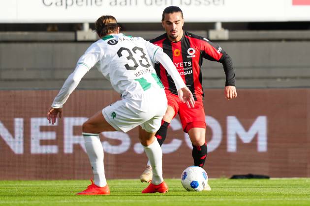 ROTTERDAM , 11-10-2026 , Stadium Woudestein , season 2026 2027 , Dutch Eredivisie football , match between Excelsior Rotterdam and FC Groningen , picture shows Excelsior Rotterdam Player Irakli Yegoian Excelsior - Groningen  x208173985x Copyright: