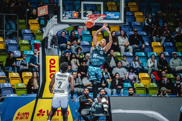 11.10.2026, xhfmx, Basketball easyCredit BBL Bundesliga, Frankfurt Skyliners - Veolia Towers Hamburg Judah Mintz (Skyliners Frankfurt) Frankfurt am Main