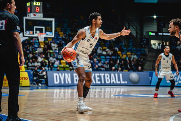 11.10.2026, xhfmx, Basketball easyCredit BBL Bundesliga, Frankfurt Skyliners - Veolia Towers Hamburg Kenneth Ogbe (Veolia Towers Hamburg) Frankfurt am Main
