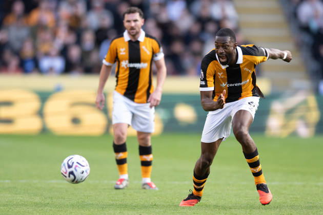 Hull City v Everton Premier League Semi Ajayi of Hull City during the Premier League match between Hull City and Everton at the MKM Stadium, Hull. 11 10 2026 UK Newspapers OUT Copyright: xMattxWilkinsonx FIL-24041-0166