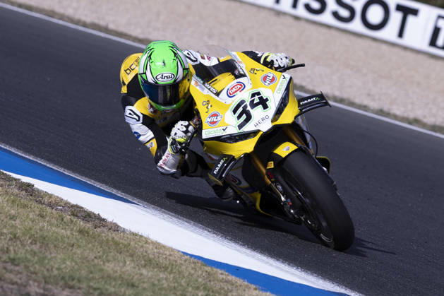 October 11, 2026, Cascais, Lisboa, Portugal: ESTORIL, PORTUGAL - OCTOBER 11: Lorenzo Baldassarri of Italy and Team Goeleven competes during the Race 2 during day three of the World Superbikes Estoril Round at Circuito Estoril on October 11, 2026 in Estoril, Portugal Cascais Portugal - ZUMAl192 20261011_zsp_l192_188 Copyright: xMiguelxLemosx