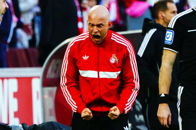 Köln, Fussball, 1.BL saison 2026 2027 1.FC Köln vs Borussia Mönchengladbach , 11.10.2026, Rheinenergiestadion Köln Rene Wagner Trainer FC Köln , Aktion, Einzelbild,