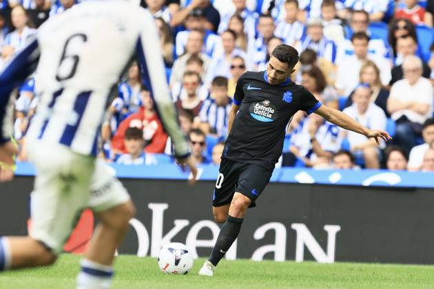 ESP: LaLiga EASports Real Sociedad - RC Deportivo La Coruna Yeremay Hernandez of RC Deportivo during LaLiga EA Sports match between Real Sociedad - RC Deportivo played at Anoeta Stadium in Gipuzcoa on October 11, 2026 in Spain Spain Futbol Copyright: xAgenciaxLOFx