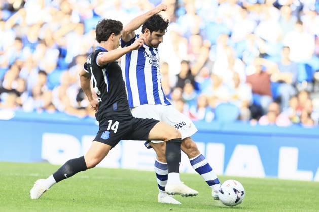 ESP: LaLiga EASports Real Sociedad - RC Deportivo La Coruna Goncalo Guedes of Real Sociedad during LaLiga EA Sports match between Real Sociedad - RC Deportivo played at Anoeta Stadium in Gipuzcoa on October 11, 2026 in Spain Spain Futbol Copyright: xAgenciaxLOFx