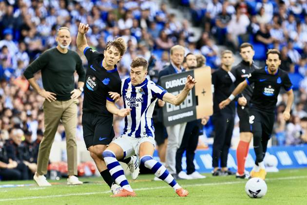 ESP: LaLiga EASports Real Sociedad - RC Deportivo La Coruna Luka Sucic of Real Sociedad during LaLiga EA Sports match between Real Sociedad - RC Deportivo played at Anoeta Stadium in Gipuzcoa on October 11, 2026 in Spain Spain Futbol Copyright: xAgenciaxLOFx