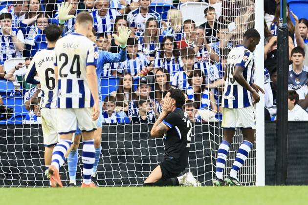 ESP: LaLiga EASports Real Sociedad - RC Deportivo La Coruna Jose Maria Gimenez of RC Deportivo during LaLiga EA Sports match between Real Sociedad - RC Deportivo played at Anoeta Stadium in Gipuzcoa on October 11, 2026 in Spain Spain Futbol Copyright: xAgenciaxLOFx
