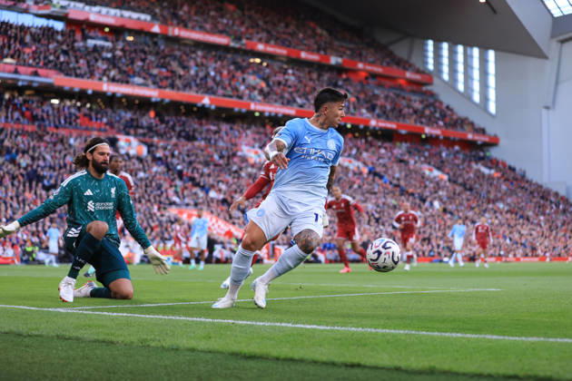 Liverpool v Manchester City 11th October 2026 - Premier League - Liverpool v Manchester City - Enzo Fernandez of Manchester City - Photo: Simon Stacpoole Offside. Liverpool UK Copyright: xSimonxStacpoolexOffside