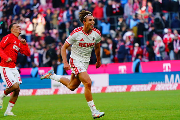 Köln, Fussball, 1.BL saison 2026 2027 1.FC Köln vs Borussia Mönchengladbach , 11.10.2026, Rheinenergiestadion Köln Joel Schmied FC Köln , Schweiz, Switzerland, Suiss Aktion, Einzelbild,