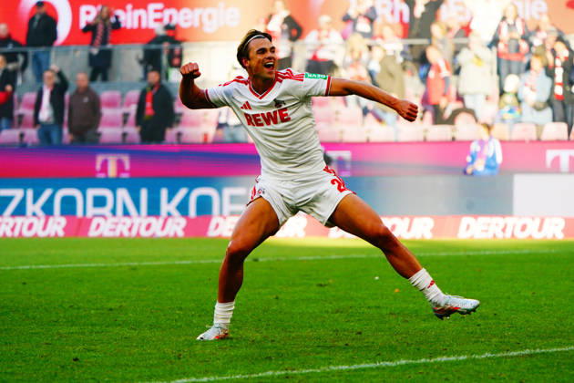 Köln, Fussball, 1.BL saison 2026 2027 1.FC Köln vs Borussia Mönchengladbach , 11.10.2026, Rheinenergiestadion Köln Joel Schmied FC Köln , Schweiz, Switzerland, Suiss Aktion, Einzelbild,