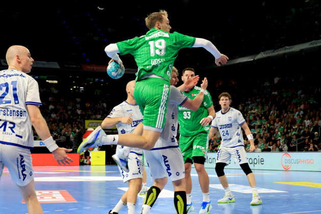 11.10.2026, GER Deutschland, Handball, 1.Bundesliga, 27.08.2026, Saison 2026 2027, Berlin, Fuechse Berlin vs TBV Lemgo Lippe Mathias Gidsel ( Fuechse Berlin 19 ) nordphoto GmbH Engler Berlin Max-Schmeling-Halle Berlin Deutschland Copyright: xNordphotox xEnglerx