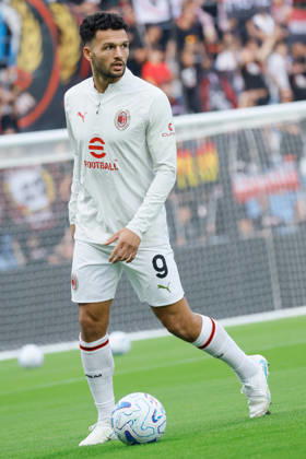 IPA89560270 - Milan s Goncalo Ramos during the US Sassuolo vs. AC Milan Italian Serie A soccer match in Reggio Emilia, Italy, on October 11, 2026 Copyright: xLucaxDiliberto IPAxSportx xx IPA89560270