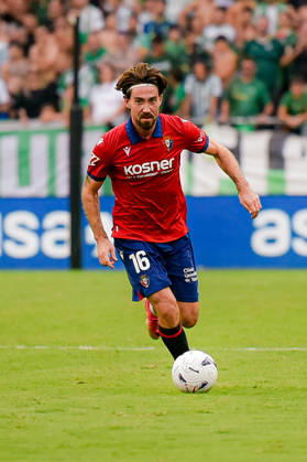 ESP: LaLiga EA Sports Real Betis v CA Osasuna Moi Gomez of Osasuna during LaLiga EA Sports match between Real Betis v CA Osasuna played at Benito Villamarin Stadium, Seville on October 11 2026 in Spain Spain Soccer Copyright: xAgenciaxLOFx