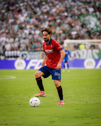 ESP: LaLiga EA Sports Real Betis v CA Osasuna Moi Gomez of Osasuna during LaLiga EA Sports match between Real Betis v CA Osasuna played at Benito Villamarin Stadium, Seville on October 11 2026 in Spain Spain Soccer Copyright: xAgenciaxLOFx