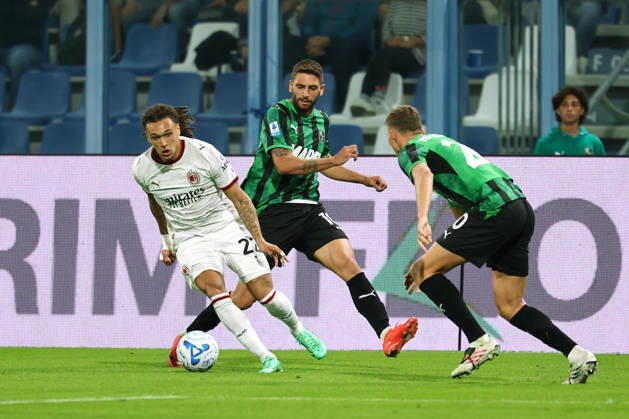 during the Serie A 2026 2027 football match between US Sassuolo and AC Milan at Citta del Tricolore stadium in Reggio Emilia (Italy), October 11th, 2026. CesarexPurini
